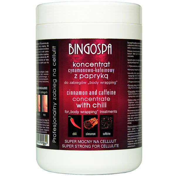 Najmocniejszy koncentrat cynamowo - kofeinowy  z papryką  BINGOSPA