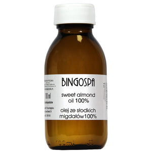 Olej ze słodkich migdałów 100% BINGOSPA 100ml