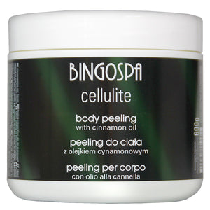 Peeling do ciała z olejkiem cynamonowym  BINGOSPA cellulite