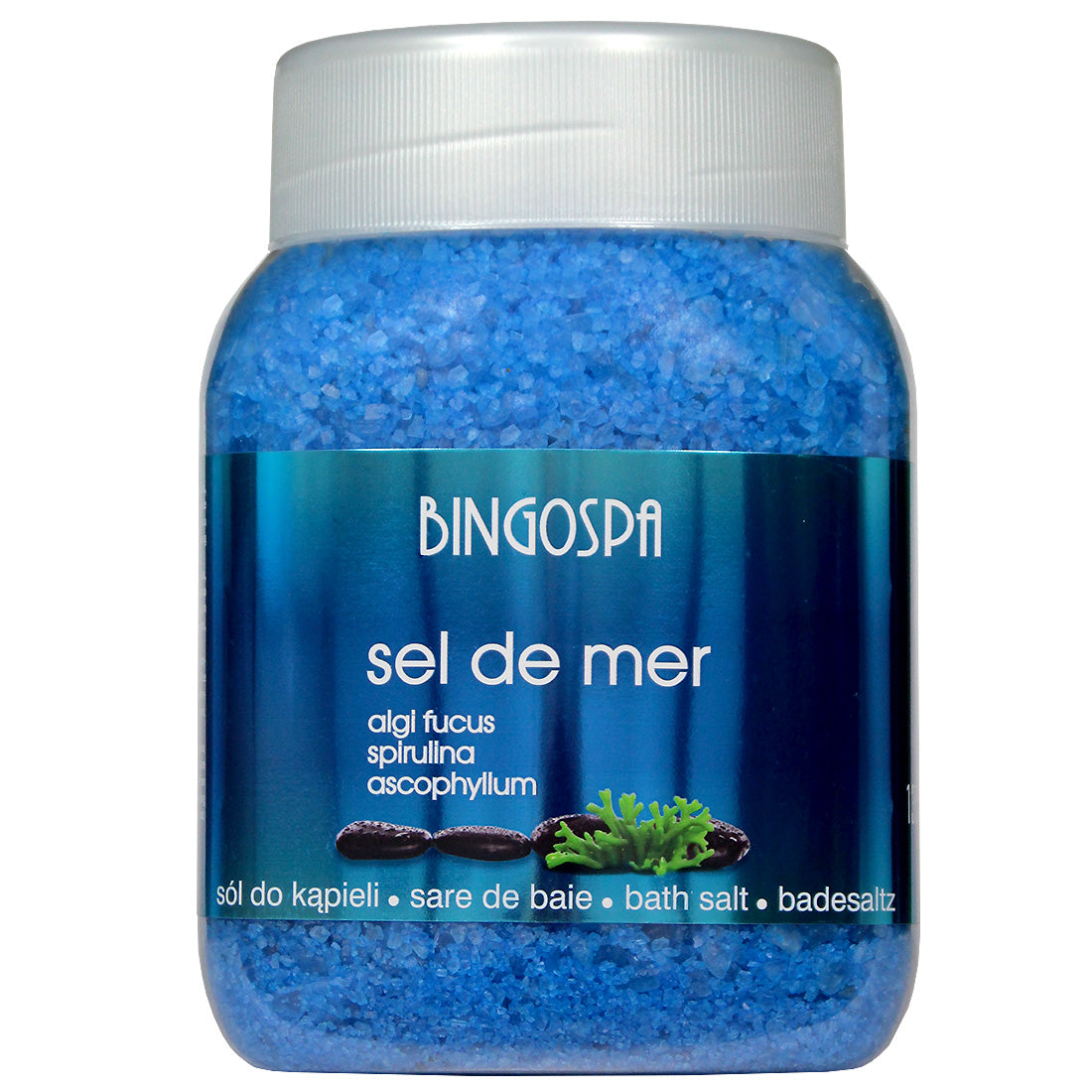Sel de Mer  Morska sól z algami Fucus, Spirulina i Ascophyllum BINGOSPA