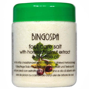 Sól do stóp z ekstraktem z kasztanowca i olejkiem z drzewa herbacianego BINGOSPA