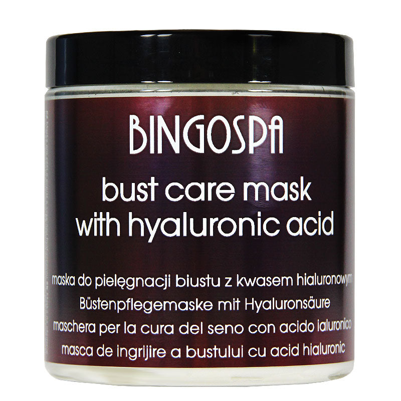 Maska do pielęgnacji biustu z kwasem hialuronowym BINGOSPA