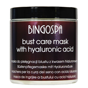Maska do pielęgnacji biustu z kwasem hialuronowym BINGOSPA