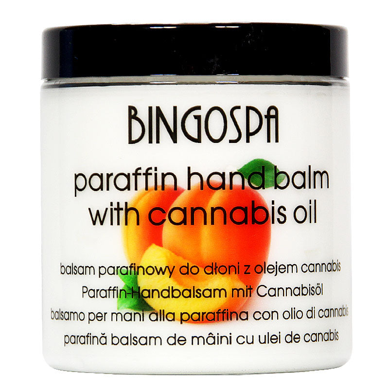 Balsam parafinowy do dłoni z olejem cannabis BINGOSPA