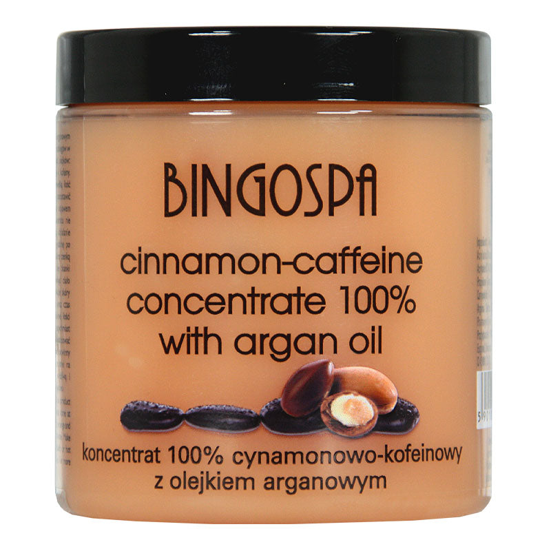 Koncentrat 100% cynamonowo-kofeinowy z olejkiem arganowym BINGOSPA
