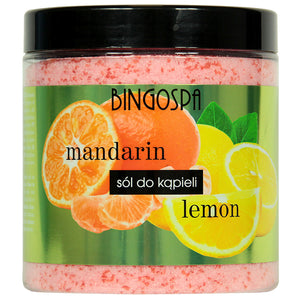 Mandarin & Lemon - sól do kąpieli BINGOSPA